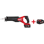 MILWAUKEE M18 FSZ-502X FUEL SAWZALL cordless reciprocating saw in HD Box (2x 5.0Ah battery + charger) - 4933478291