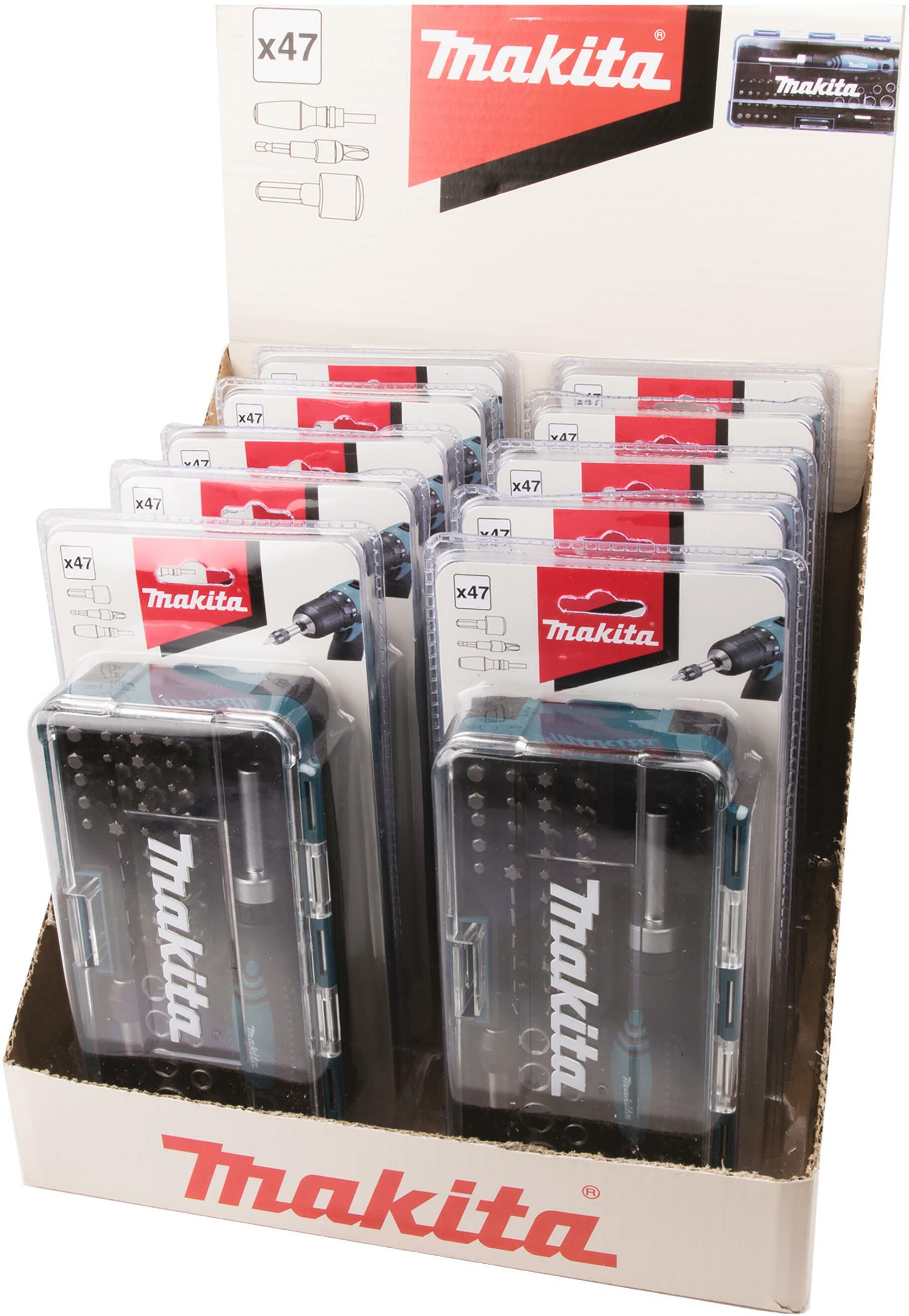MAKITA B-36170 schroefbit- en doppenset 47-delig | Klium