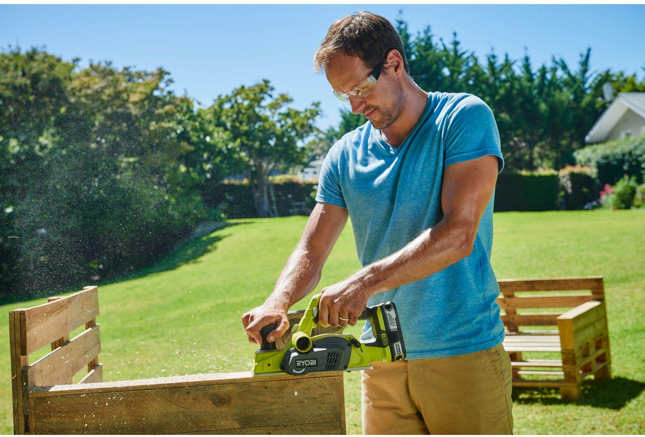 RYOBI R18PL-0 18V ONE+ cordless planer (without battery and