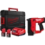 MILWAUKEE M12 FCN18GS-202X FUEL straight cordless finishing stacker 18Ga in HD Box (2x 2.0Ah battery + charger) - 4933493355