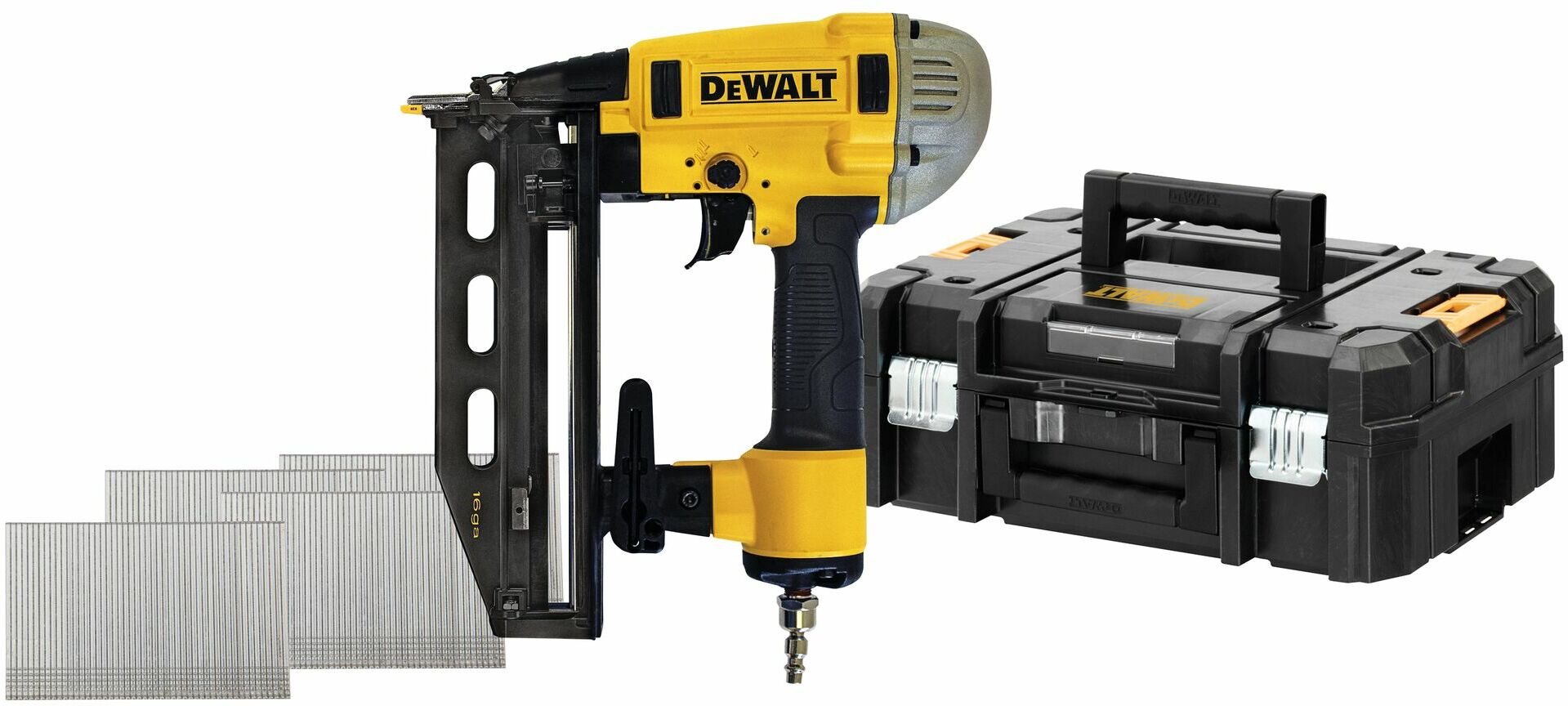 DEWALT DPN1664PP-XJ 16 GA pneumatic finisher PrecisionPoint 64mm