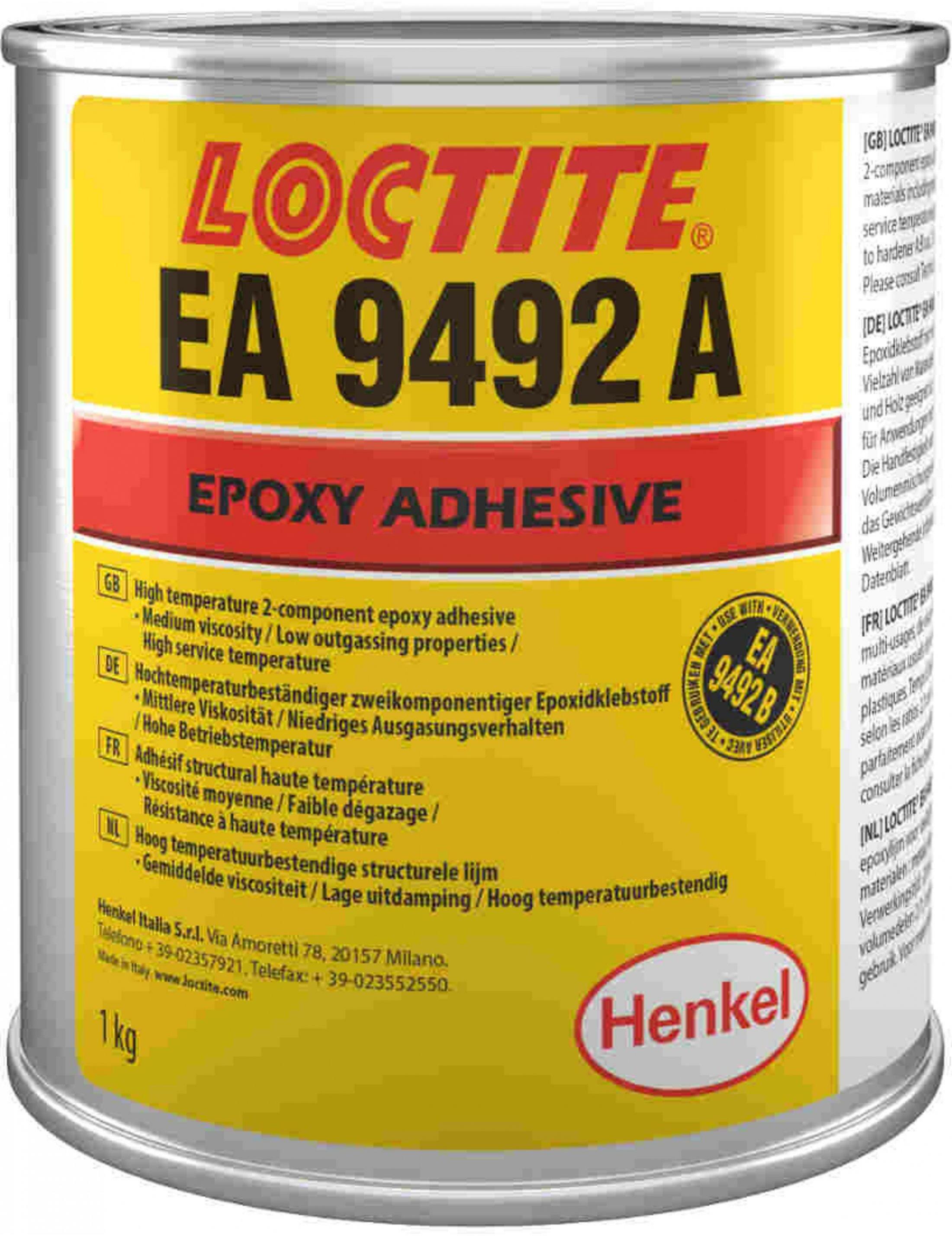 LOCTITE 9492 A 2K-epoxy structurele lijm met hoge temperatuurbestendigheid (1 kg blik) - 2017822