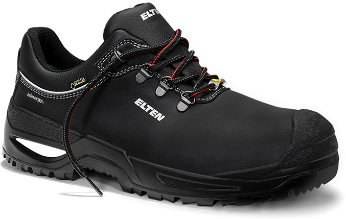 Chaussures De Sécurité Elten Stefano XXSG Boa - Cuir, Embut Acier, S3S - Homme/Femme - Noir/Bleu
