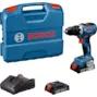 BOSCH GSR 18V-65 accu-schroefboormachine in L-Case (2x 2,0Ah accu + lader) - 06019N3000