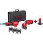 MILWAUKEE M12 ONEHPT-202C Geberit Mapress Set accu-persgereedschap met 3 persbekken in koffer (2x 2,0Ah accu + lader) - 4933481038