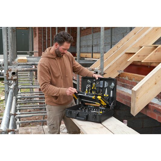STANLEY STMT98109-1 handgereedschapsset in koffer 142-delig | Klium