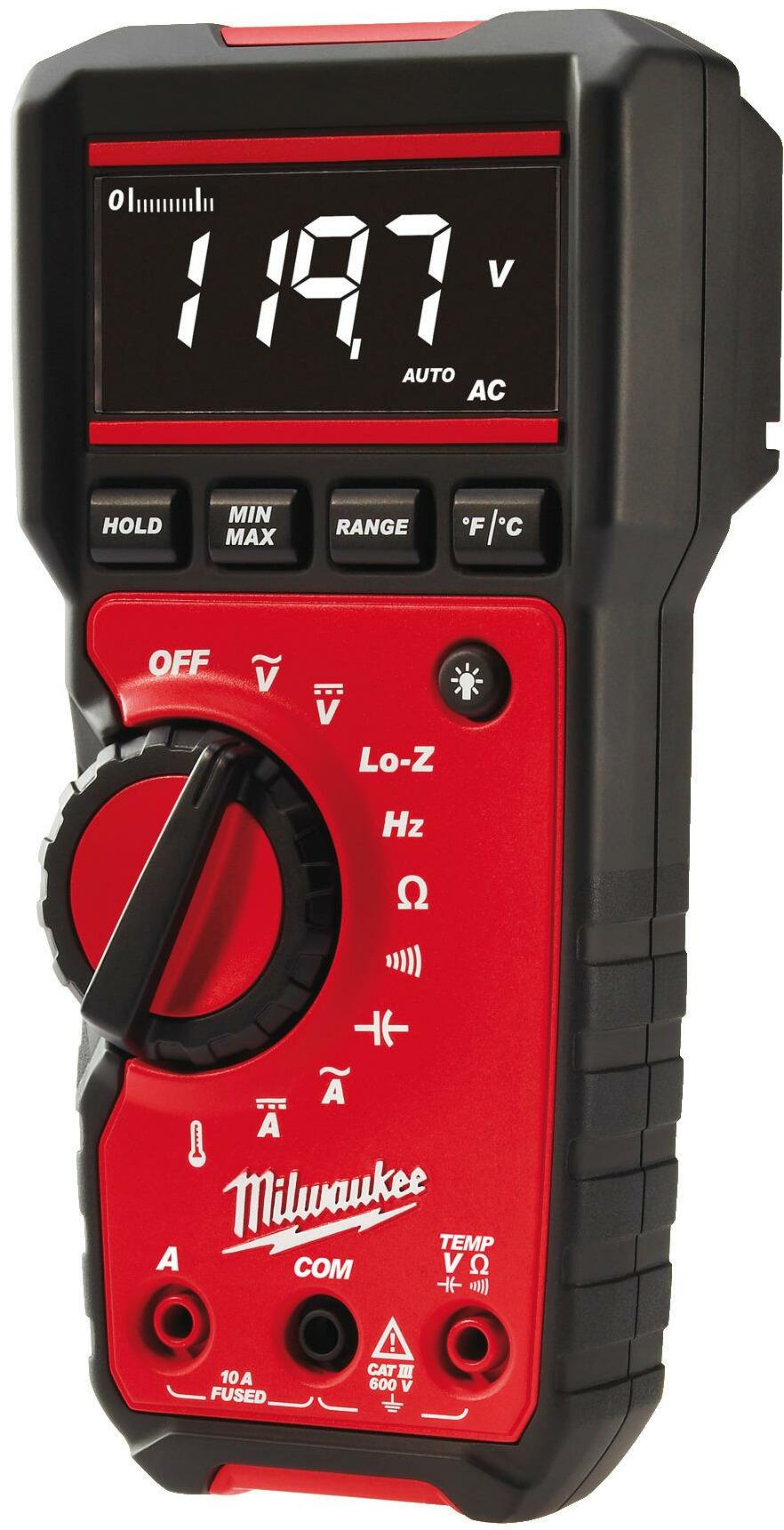 MILWAUKEE 2217-40 digital multimeter up to 600V AC/DC - 4933416976 ...