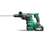 HIKOKI DH3628DCWVZ Marteau combiné sans fil 36 V SDS-Plus + porte-foret à changement rapide dans un coffret HSC IV (2 batteries MultiVolt de 4,0 Ah + chargeur)