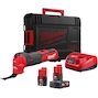 MILWAUKEE M12 FMT-422X Outil multifonction sans fil FUEL en coffret HD (batterie 4.0Ah + batterie 2.0Ah + chargeur) - 4933472239