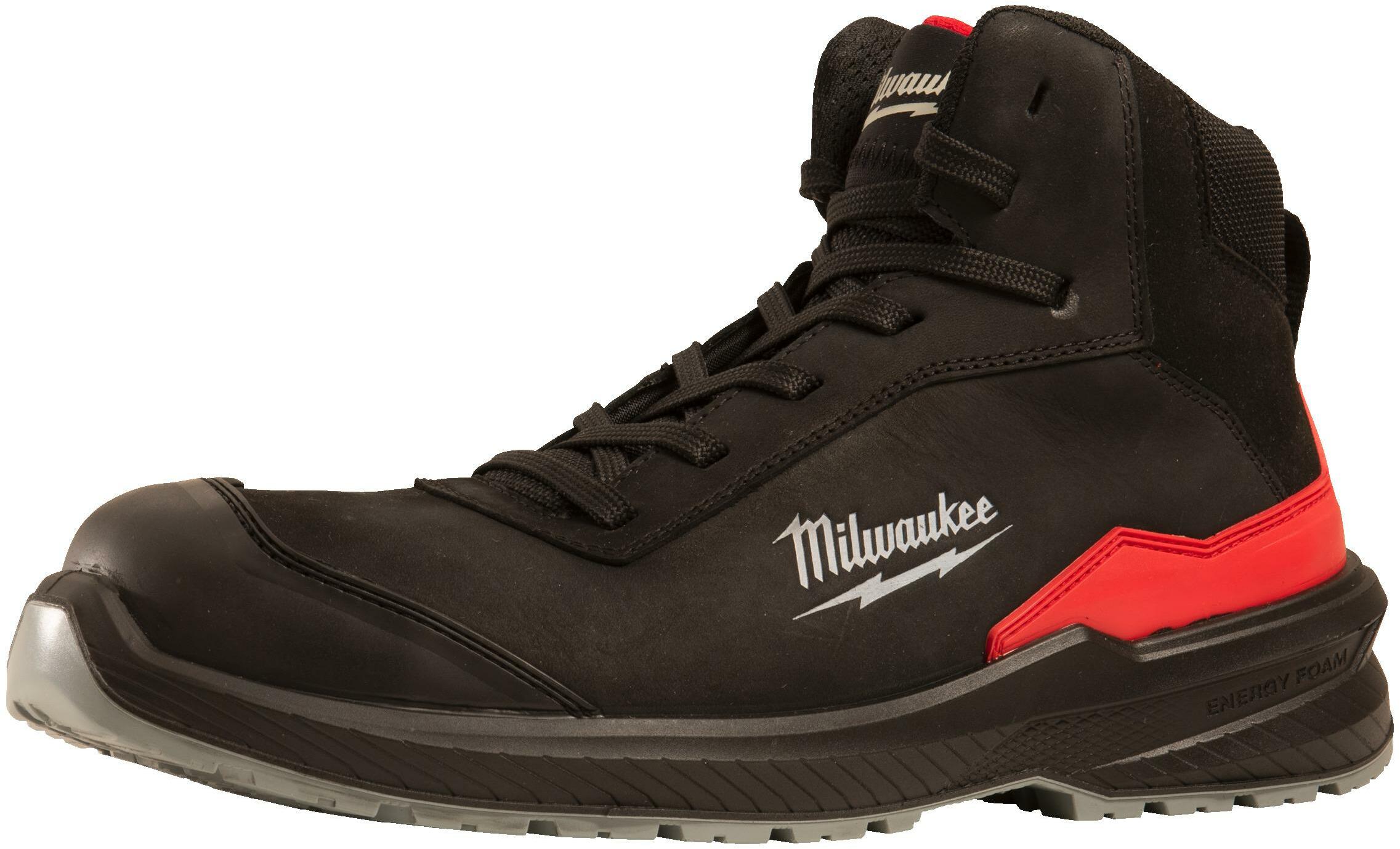 MILWAUKEE Flextred S3S 1M110133 ESD safety shoe high (black