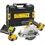 DEWALT DCS512P2-QW 12V XR brushless accu-cirkelzaag 47mm 140mm in TSTAK (2x 5,0Ah accu)