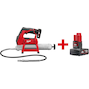MILWAUKEE M12 GG-401B subcompact cordless grease gun in transport bag (1x 4.0Ah battery + charger) - 4933441675