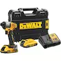 DEWALT DCF840D2T-QW 18v XR Brushless cordless impact screwdriver in TSTAK case (2x 2.0Ah battery + charger)