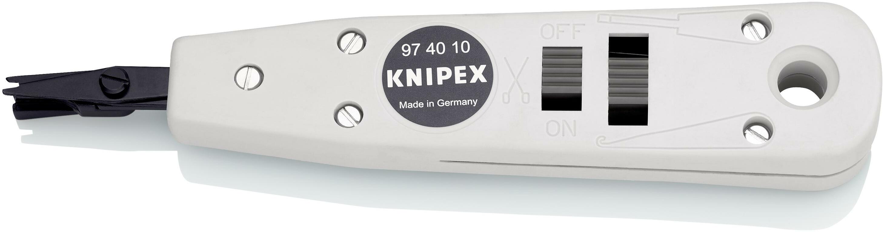 KNIPEX Herramienta de compresión con cartulinas autoservicio 175 mm, 97 40 20 SB
