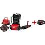 MILWAUKEE M18 F2BPB-124 Souffleur de feuilles dorsal FUEL 2x18V (4x batterie FORGE 12Ah + chargeur rapide six packs) - 4933499231