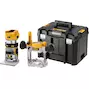 DEWALT DCW604NT-XJ 18V XR Brushless cordless impact and edge router with interchangeable soleplate in TSTAK case (without battery and charger)