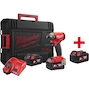 MILWAUKEE M18 FQID-502X FUEL SURGE hydraulic cordless impact screwdriver 1/4" Hex in HD Box (2x 5.0Ah battery + charger) - 4933451790