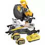DEWALT DCS781X2-QW 54V XR FLEXVOLT cordless cut-off/ mitre saw 305mm (2x 9.0Ah battery + charger)