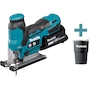 MAKITA DJV185RTJ Scie sauteuse sans fil 18V LXT avec poignée en D en MAKPAC (2x batterie 5.0Ah + chargeur)