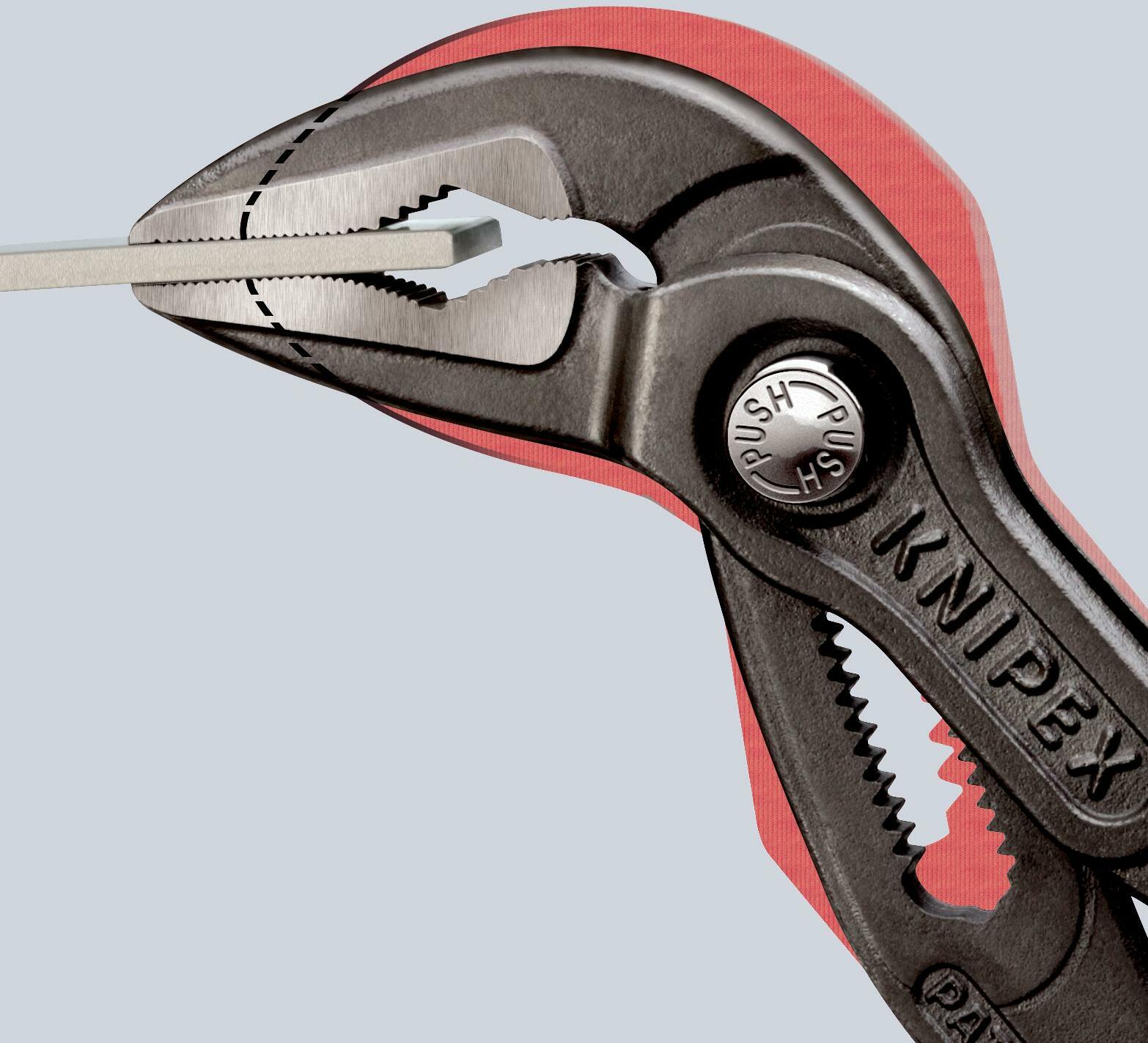 Waterpomptang Cobra® QuickSet grijs geatramenteerd 300 mm_87 21 300 SB