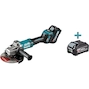 MAKITA GA037GM201 40Vmax XGT angle cordless grinder 180mm AWS in case (2x 4.0Ah battery + charger)