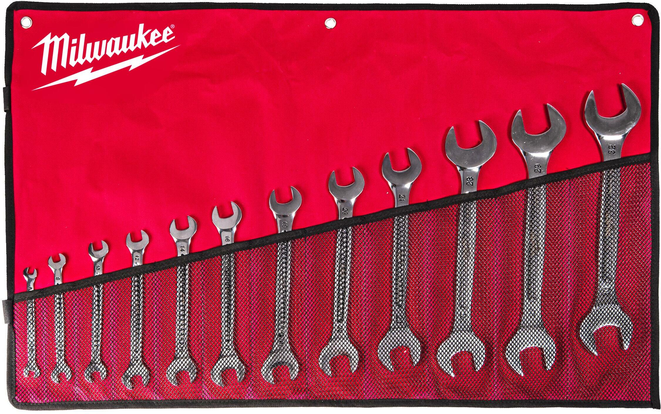 Sonic 600806 Dubbele steeksleutelset (SAE) - 8 delig