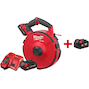 MILWAUKEE M18 FPFT-202 30M NC Set FUEL accu-trekveer met 30m niet-geleidende veer (2x 2,0Ah accu + lader) - 4933471954