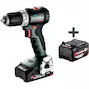 METABO BS 18 L BL accu-schroefboormachine in metaBOX 145 (2x 2,0Ah accu + lader) - 613155500