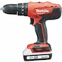 MAKITA M8301DWEX2 18V cordless hammer drill + accessory set 70-piece in case (2x 1.5Ah battery + charger)
