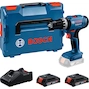 BOSCH GSB 18V-25 perceuse à percussion sans fil L-BOXX 136 (2x 2.0Ah batterie + chargeur) - 06019K9302