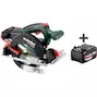 METABO KS 18 LTX 57 BL 18V accu-cirkelzaag 57mm 165mm in metaBOX 340 (2x 8,0Ah accu + lader) - 611857810