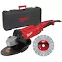 MILWAUKEE AG 22-230 meuleuse d'angle + set de diamants 2200W - 4933440292