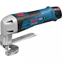 BOSCH GSC 12V-13 accuplaatschaar in L-Boxx 102 (2x 2,0Ah accu + lader) - 0601926108