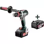METABO BS 18 LTX BL Q I accu-schroefboormachine in metaBOX 145 L (2x 5,2Ah accu + lader) - 602359650