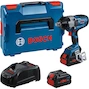 BOSCH GDS 18V-1600 HC cordless impact wrench in L-BOXX 136 (2x 8.0Ah battery + quick charger) - 06019M1002