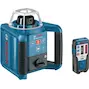 BOSCH GRL 300 HV SET rotatielaser rood met accessoireset in koffer (1x 9V blokbatterij) + laserontvanger LR 1 + BT 170 HD bouwstatief - 061599405U