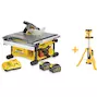 DEWALT DCS7485T2-QW Scie à table sans fil 54V XR FLEXVOLT 210mm (2x batterie 6.0Ah + chargeur)
