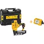 DEWALT DCN662NT-XJ 18V XR Brushless accu-afwerktacker 1,6mm 16Ga met recht magazijn in TSTAK koffer (zonder accu en lader)