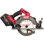MILWAUKEE M18 FCS66GR3-121C FUEL accu-cirkelzaag geschikt voor geleiderail 190mm in koffer (1x 12Ah FORGE accu + lader) - 4933493492