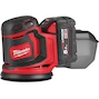 MILWAUKEE M18 BOS125-502B excentric cordless sander 125mm in transport bag (2x 5.0Ah battery + charger) - 4933464229