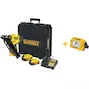 DEWALT DCN930P2-QW 18V XR accu-constructietacker 9Ga in koffer (2x 5,0Ah accu + lader)