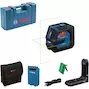 BOSCH GLL 20-22 G accu-kruislijnlaser groen in koffer (1x 3,0Ah accu + USB-C laadkabel) - 0601065602