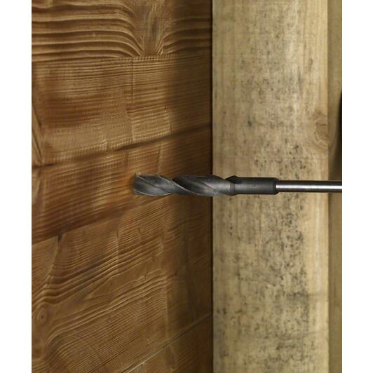 Bosch SDS Plus Formwork Drill Bit - 24mm X 400mm, For Concrete & Wood, Tapered Flute, Silver