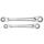 Category Gedore red ratcheting ring spanner set