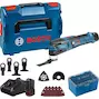 BOSCH GOP 12V-28 accu-multi-cutter met accessoireset in L-Boxx 136 (2x 3,0Ah accu + lader) - 06018B5006