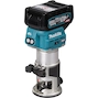 MAKITA RT001GM208 40Vmax XGT accu-bovenfrees/kantenfrees 6-8mm in MAKPAC (2x 4,0Ah accu + lader)