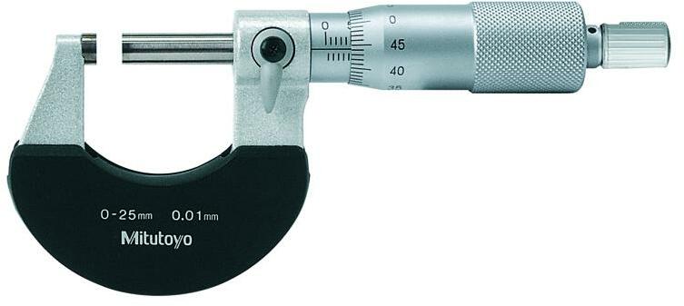 Mitutoyo Digimatic buitenschroefmaat QuantuMike IP65 met output75-100mm, aflezing 0,001mm