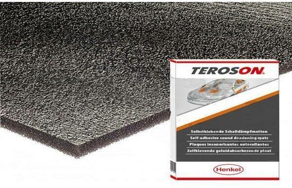 TEROSON TERODEM SP 300 foam panel soundproofing 50 x 50 cm (4 pcs ...