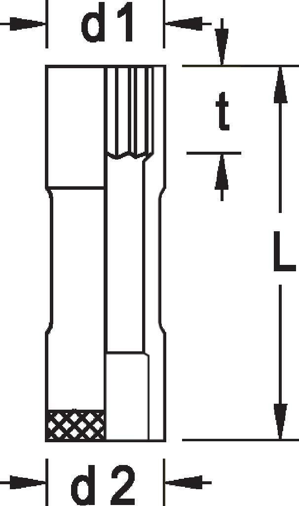 GEDORE D 19 11 Socket 1/2" Drive 11 Mm - Chrome Vanadium Steel Professional Tool