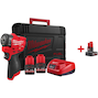 MILWAUKEE M12 FSCIWF14-252X FUEL cordless impact spanner 1/4" with friction ring in HD-Box (2x 2,5Ah battery + charger) - 4933498974